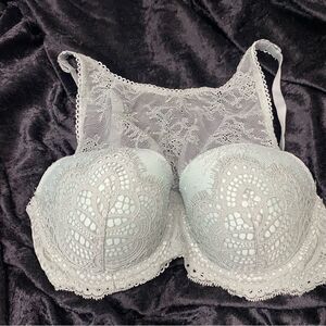 Victoria’s Secret 32DD Bra NWOT VS Dream Angels Sage High Neck Lined Demi